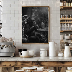 Chimp’s Ice Cream Break Poster