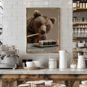 Bear’s Sushi Bite Poster