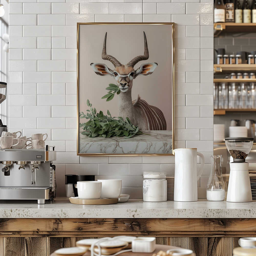 Kudu Herbivore Bliss Poster