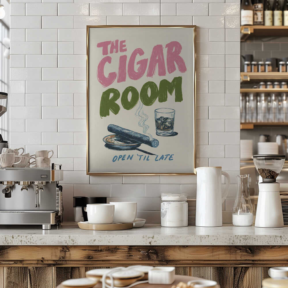 The Cigar Room Poster
