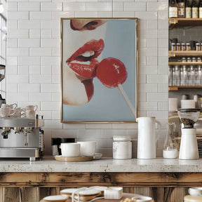 Red Lollipop Poster