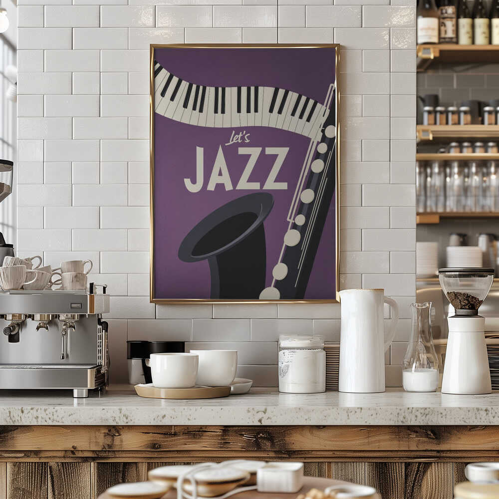 Let's Jazz Poster
