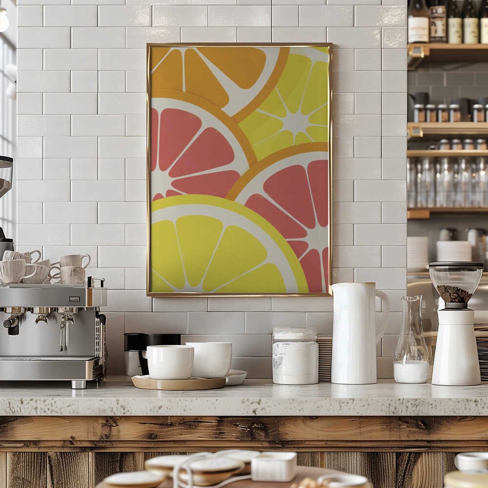 Citrus Slices Poster