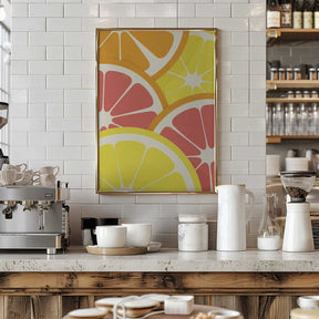 Citrus Slices Poster