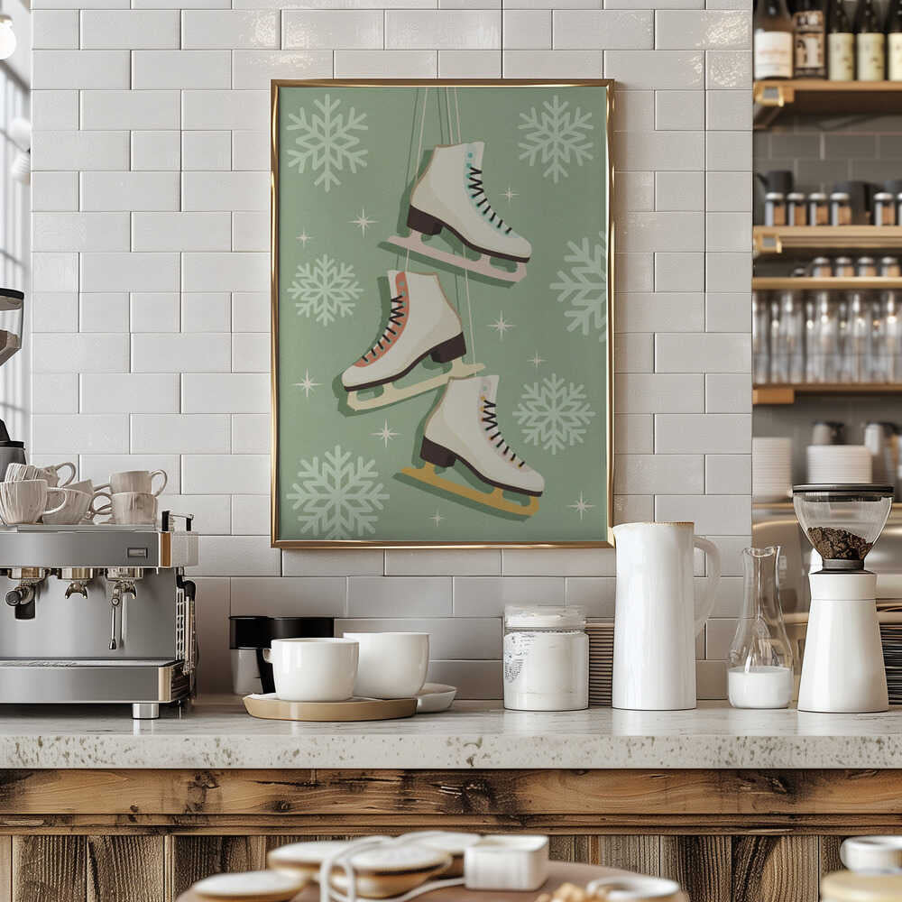 Three Skates Poster