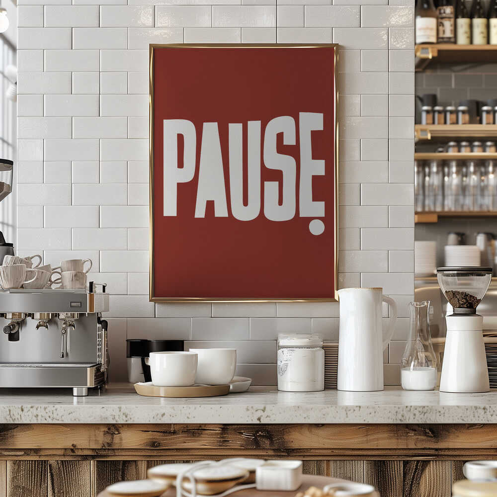 Pause Poster