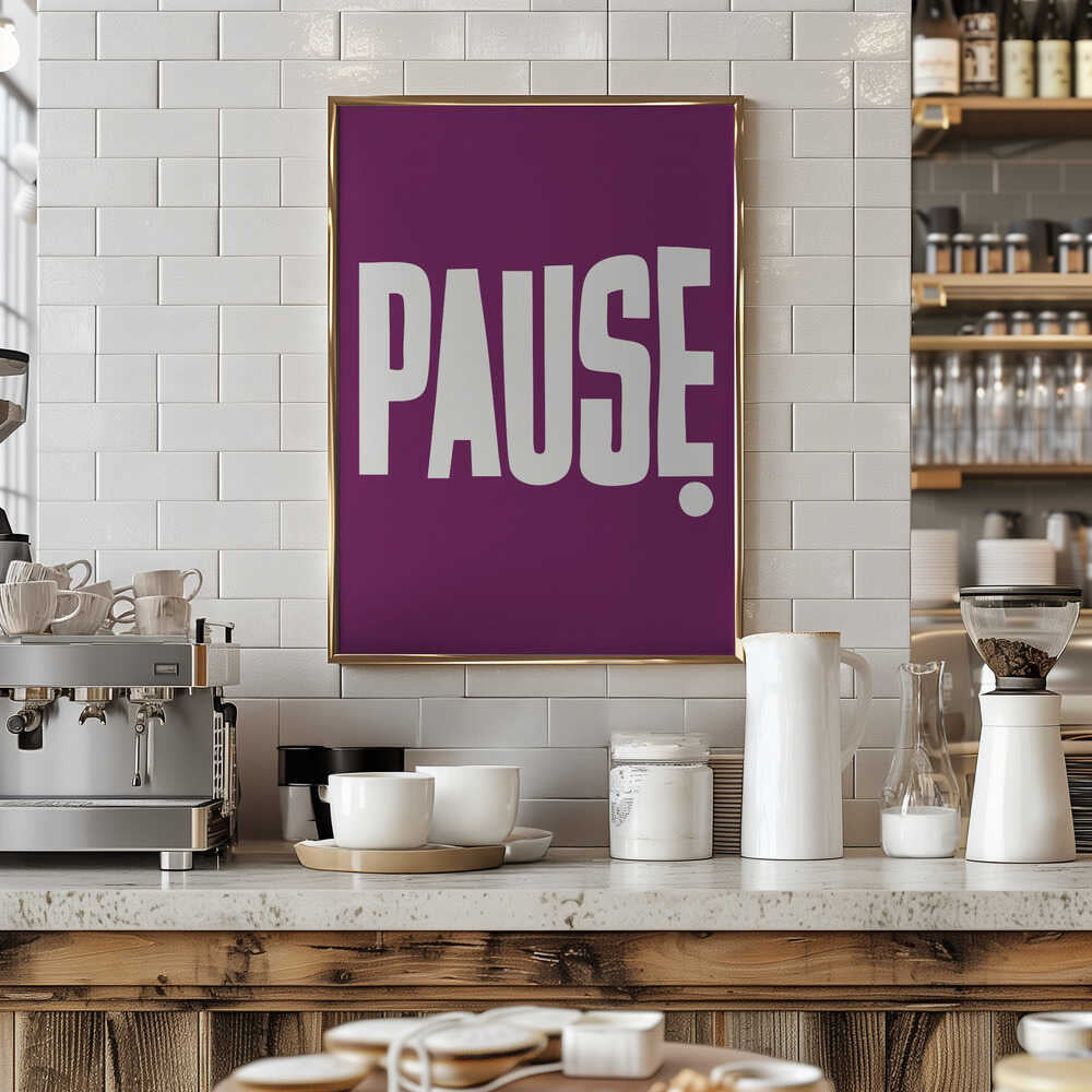Pause Poster