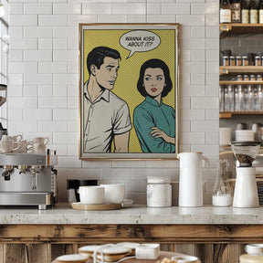 Wanna Kiss About It? Poster