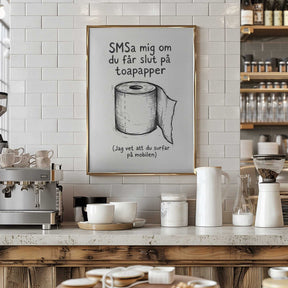 Slut På Toapapper Poster