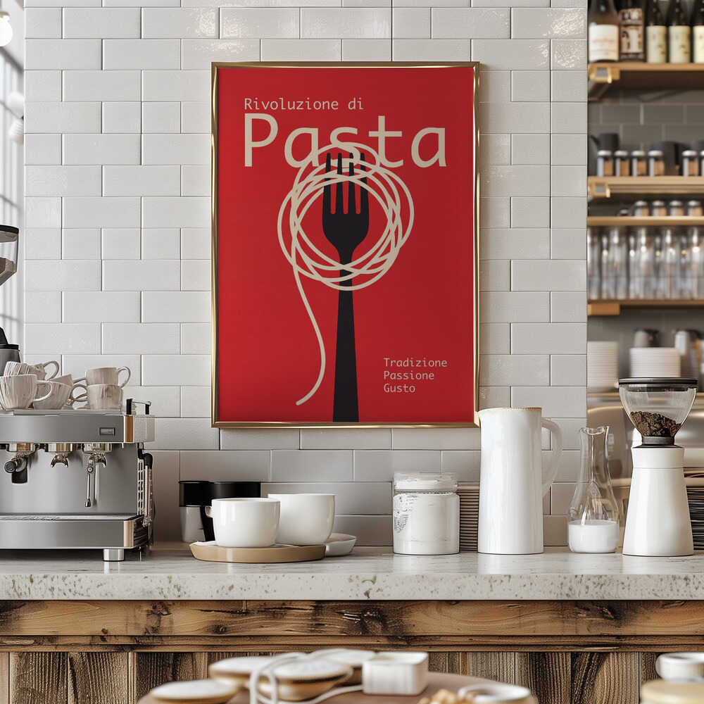 Rivoluzione Di Pasta Poster