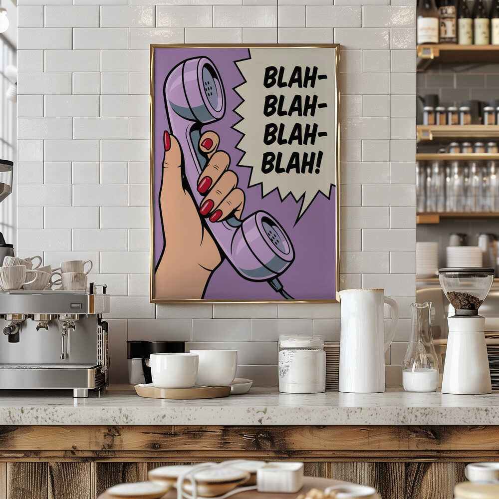 Blah Blah Blah Poster