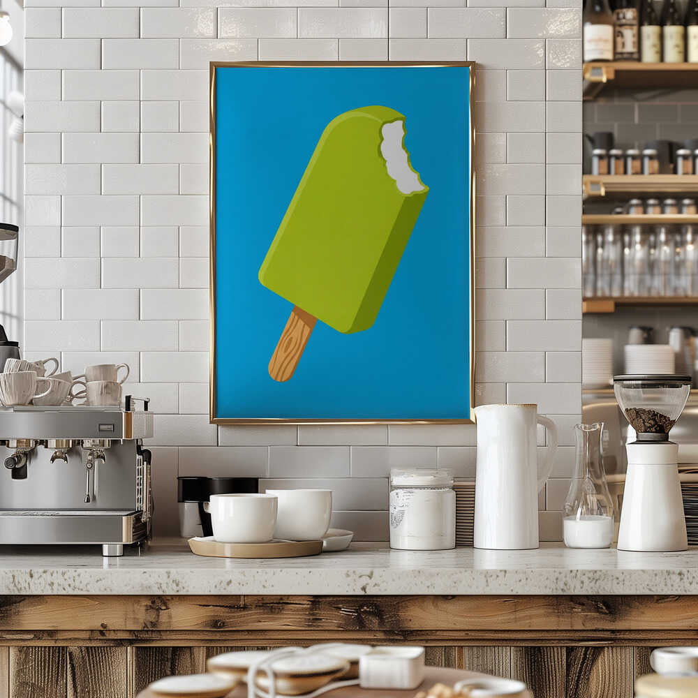 The Green Ice Cream Poster