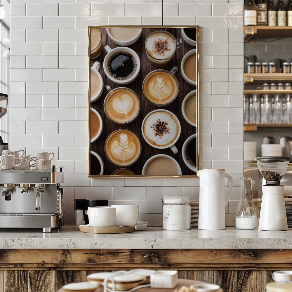 Variations of Coffee Poster