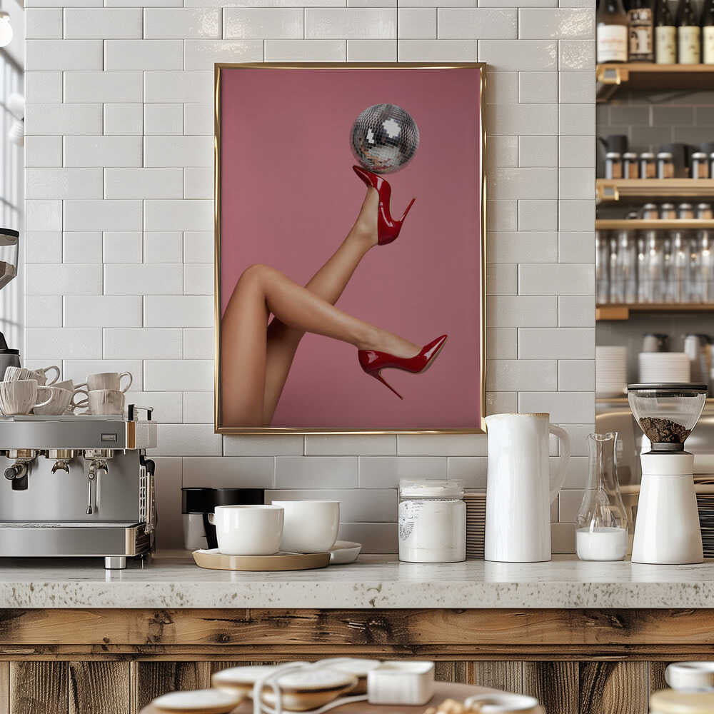 Disco Legs No 2 Poster