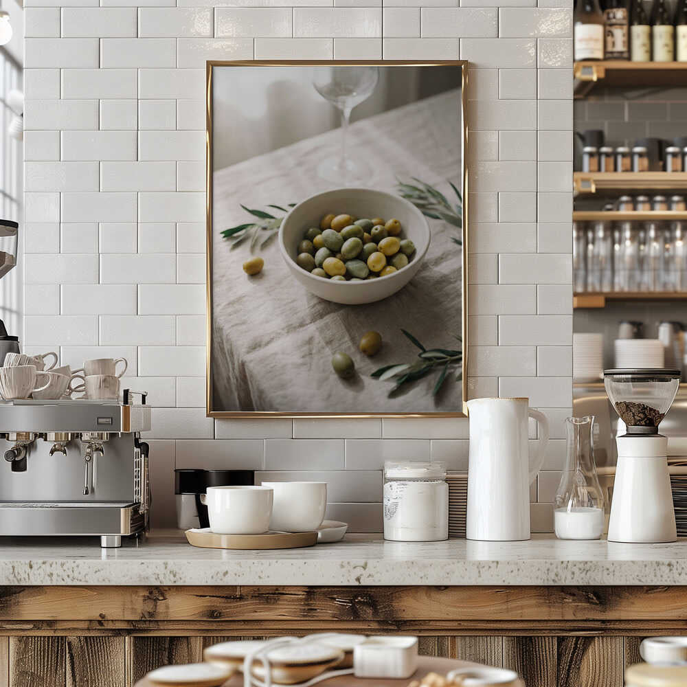 A Bowl of Olives Poster