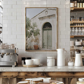 Mediterranean house Poster