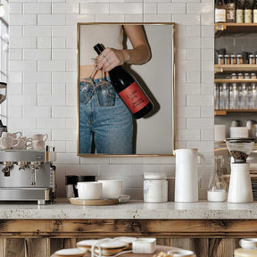 Love and a Bottle of Wine Poster