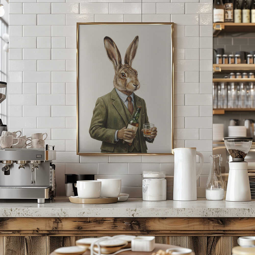 The Whiskey Hare Poster