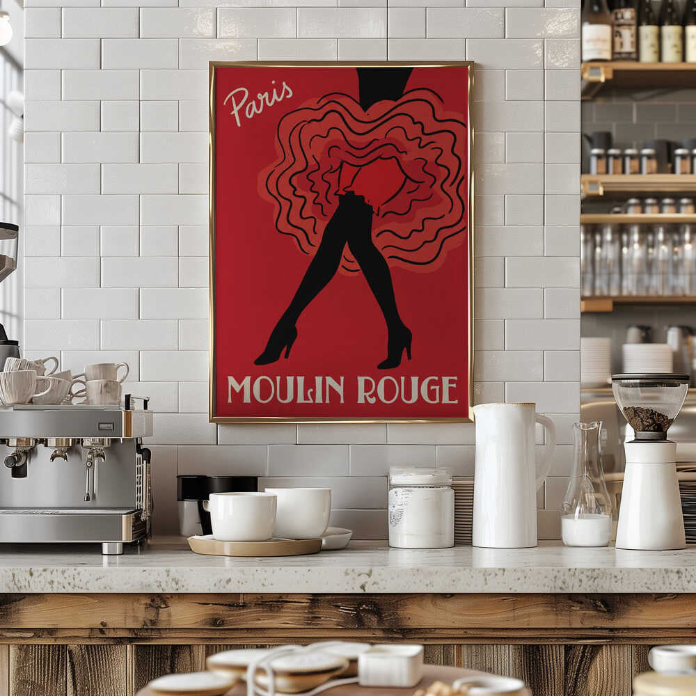 Paris - Moulin Rouge Poster