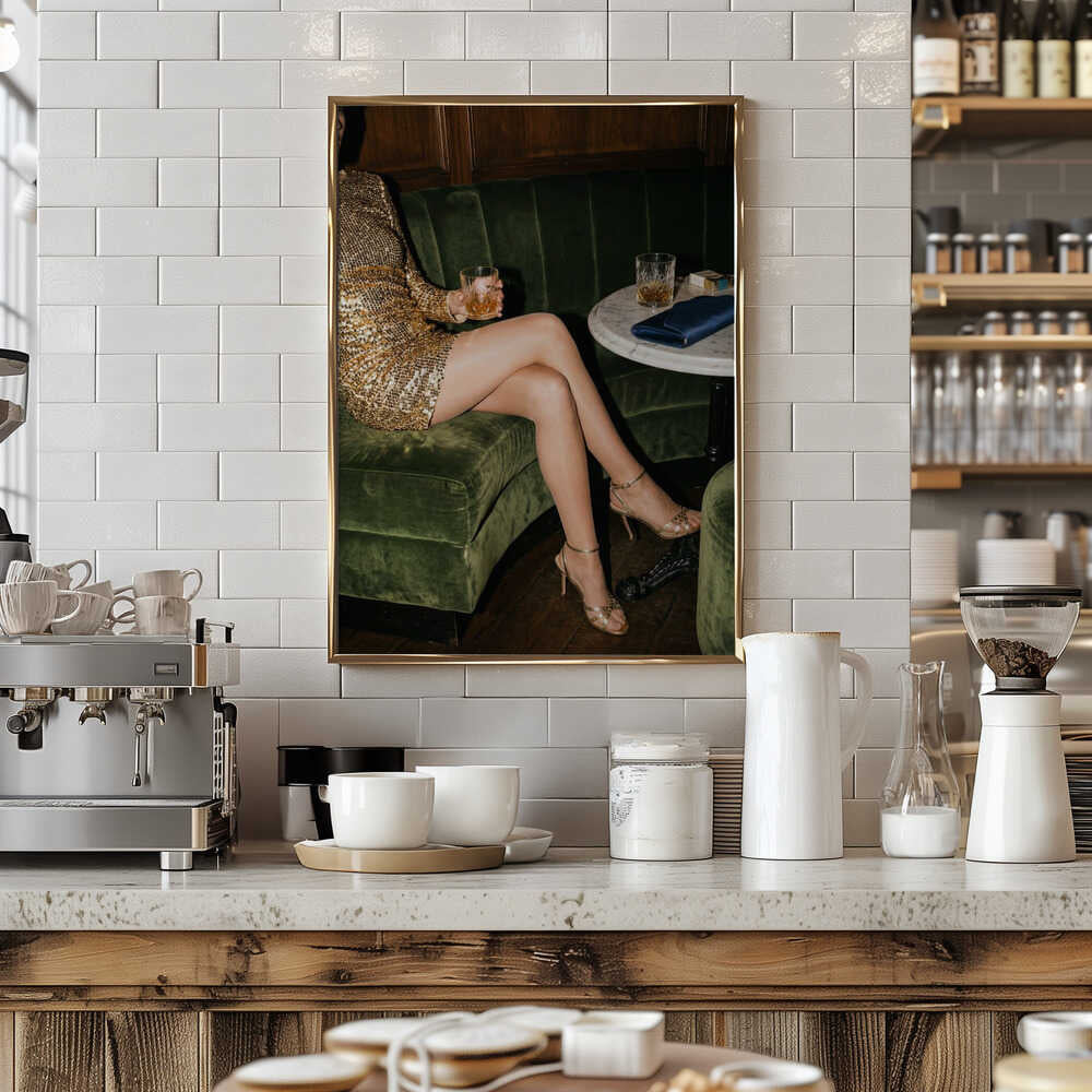 At the Nightclub Poster