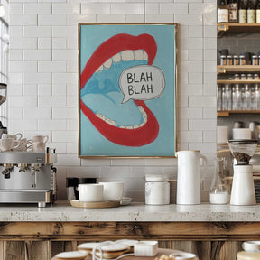 Blah Blah Poster