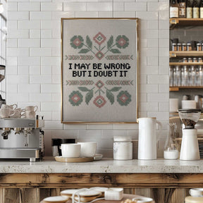 I May Be Wrong Poster