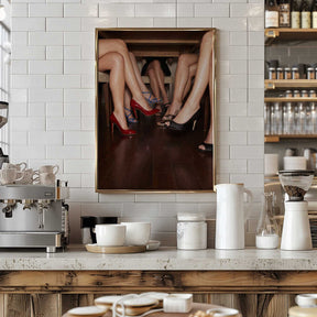 A Table With Many Legs Poster