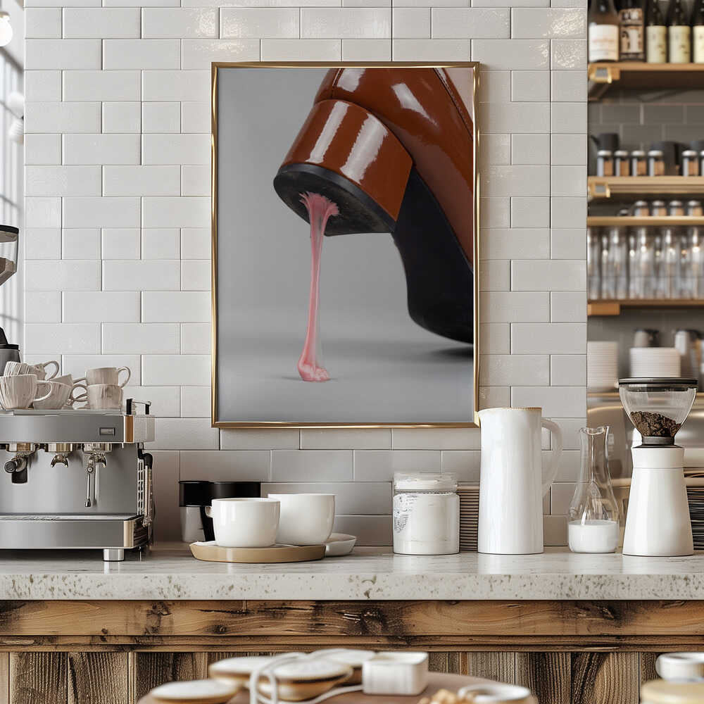 Chewing Gum Under the Shoe Poster