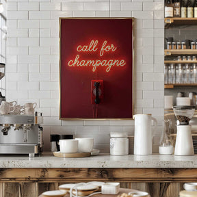 Call for Champagne Poster