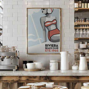 Riviera Beach Club Summer Poster