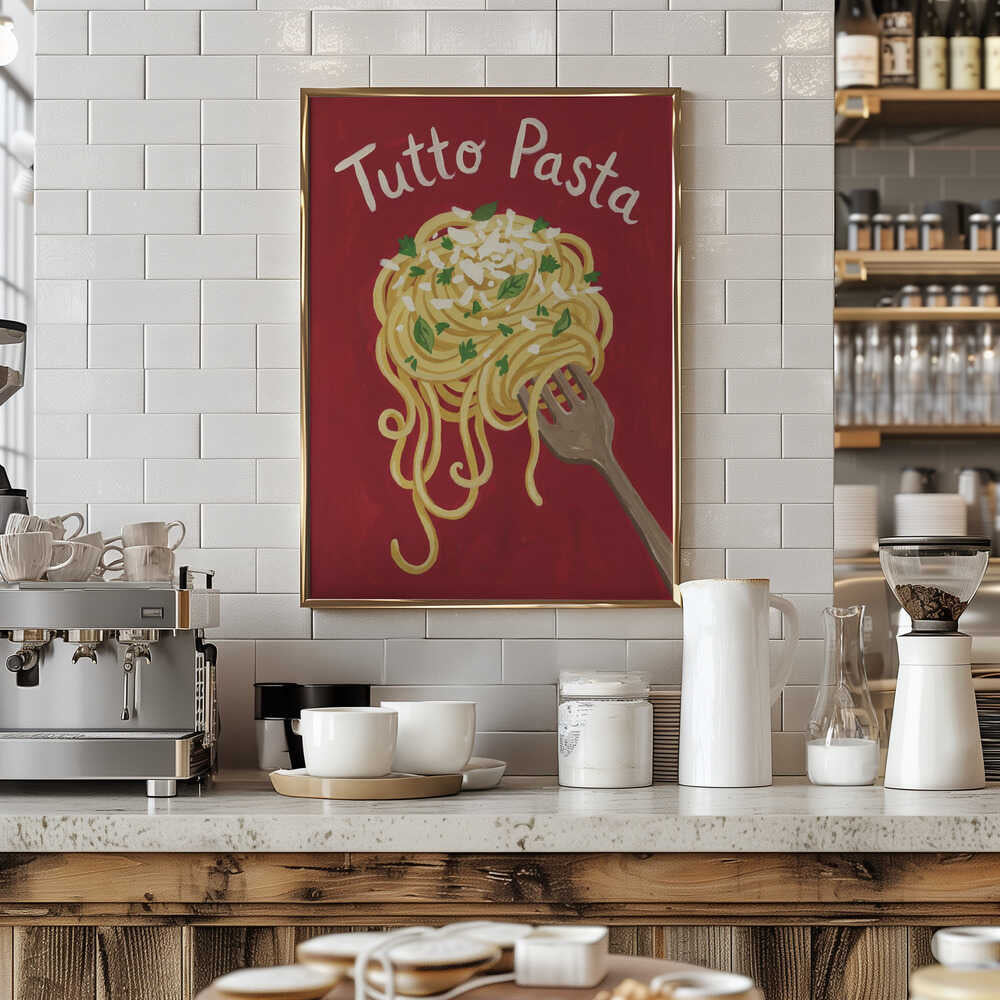 Rustic Italian Pasta Poster
