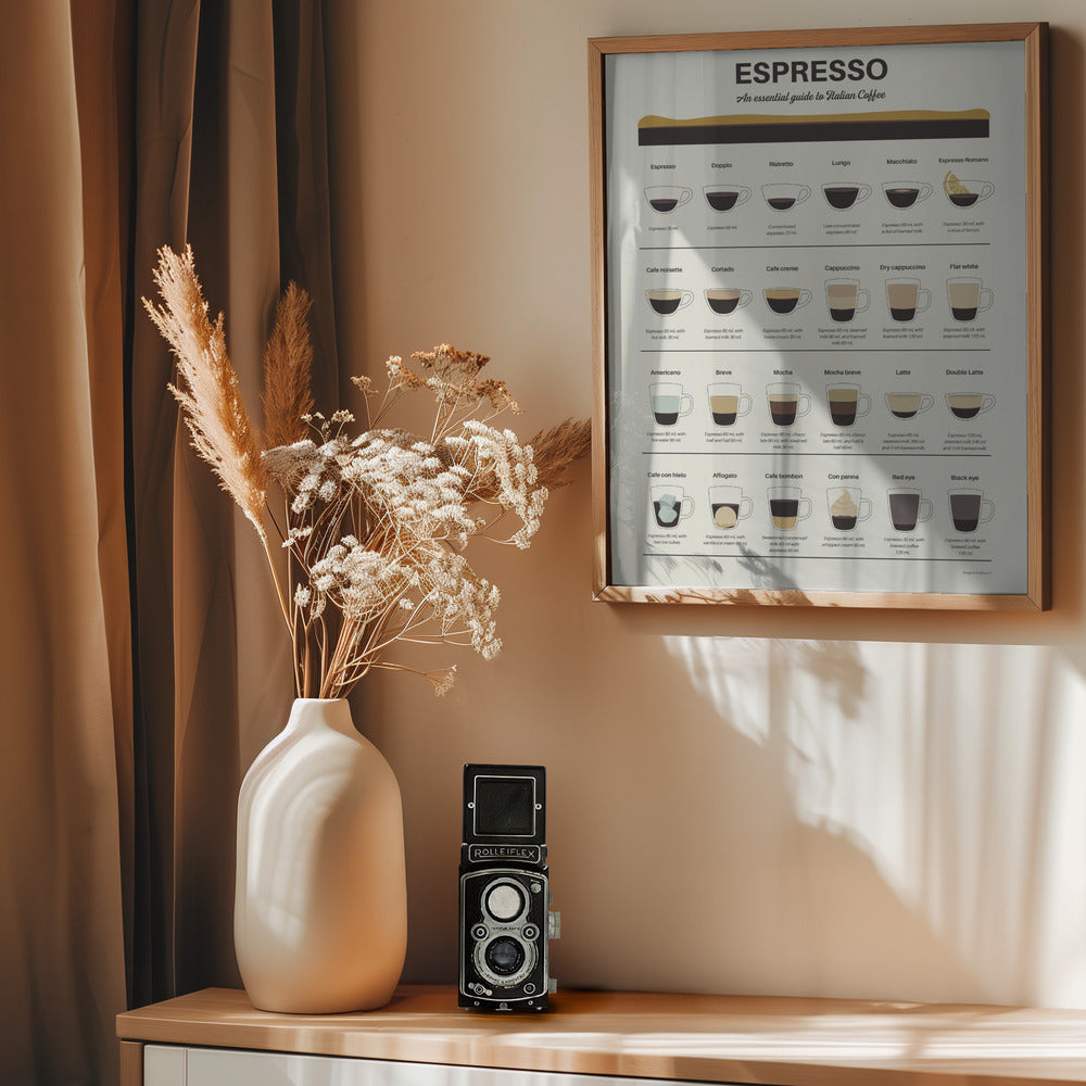 Espresso Guide Poster