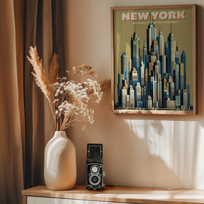 New York Skyline Poster