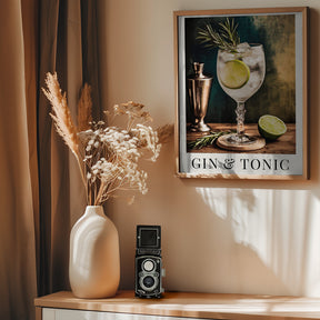 Gin &amp; Tonic Poster