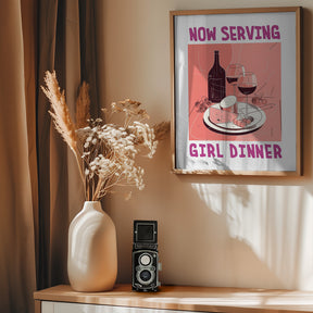 Girl Dinner No 1 Poster