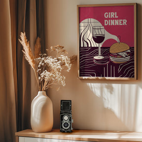 Girl Dinner No 3 Poster