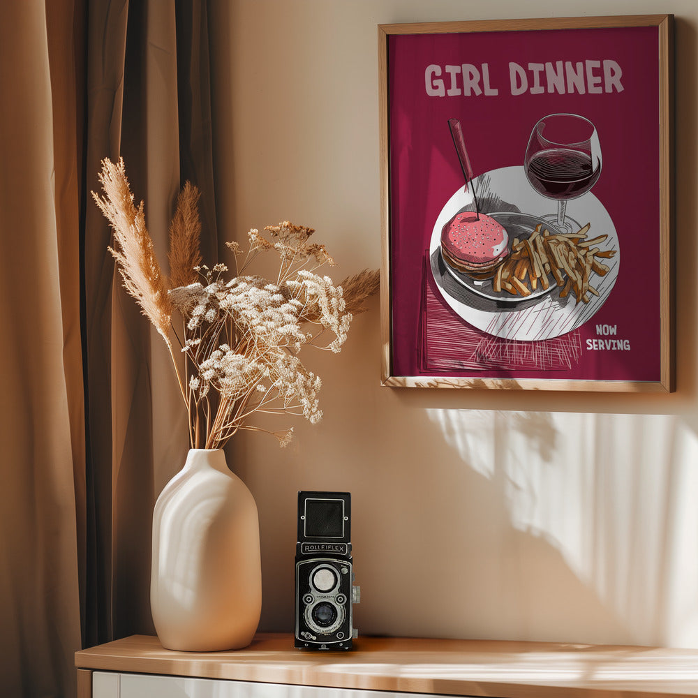 Girl Dinner No 4 Poster