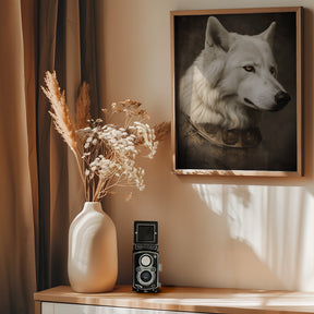 Wolf Portrait Poster