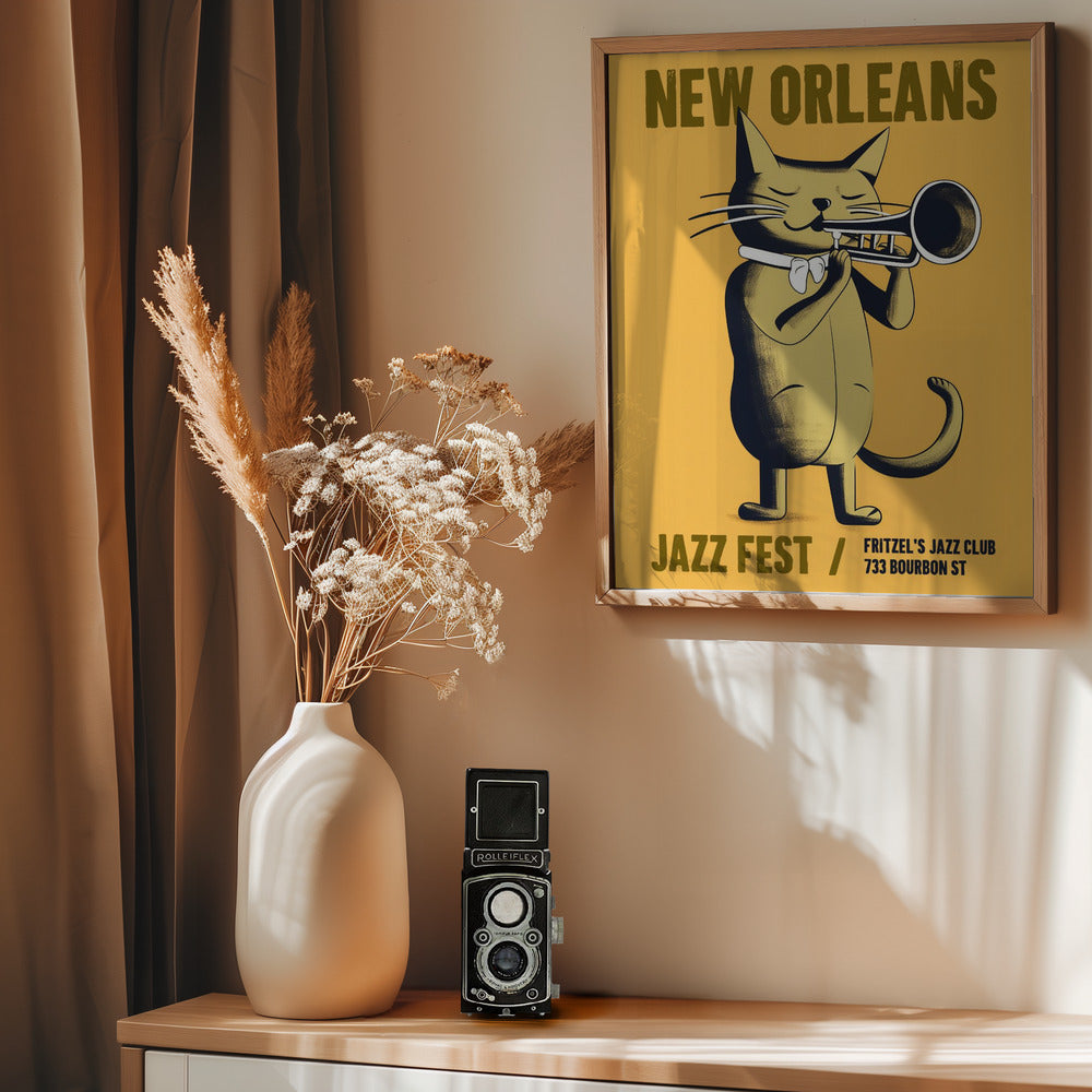 New Orleans Jazz Fest Poster