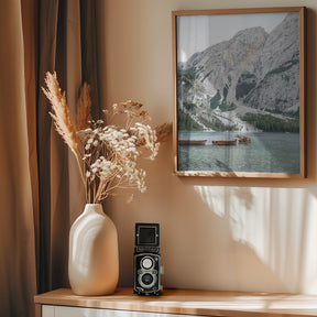 Lago Di Braies Poster