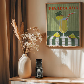 Pina Colada Delight Poster