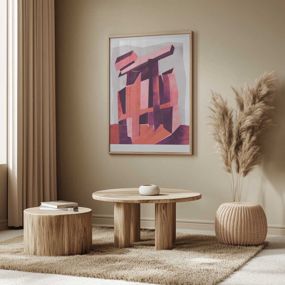Geometric Symphony Poster