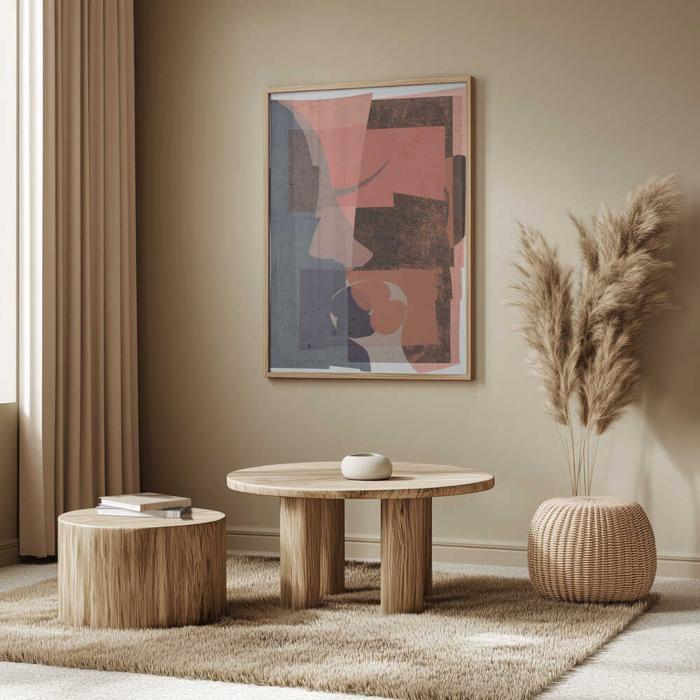 Fragmented Hues Poster