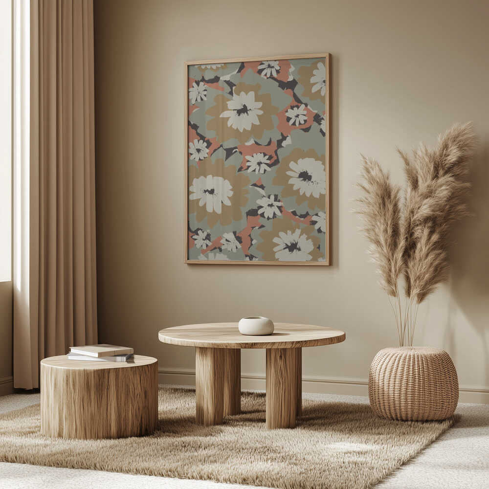 Floral Harmony Poster