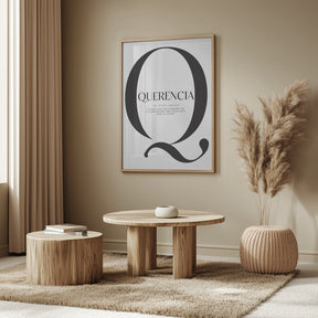 Querencia definition Poster