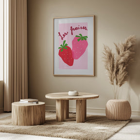 Les Fraises Poster