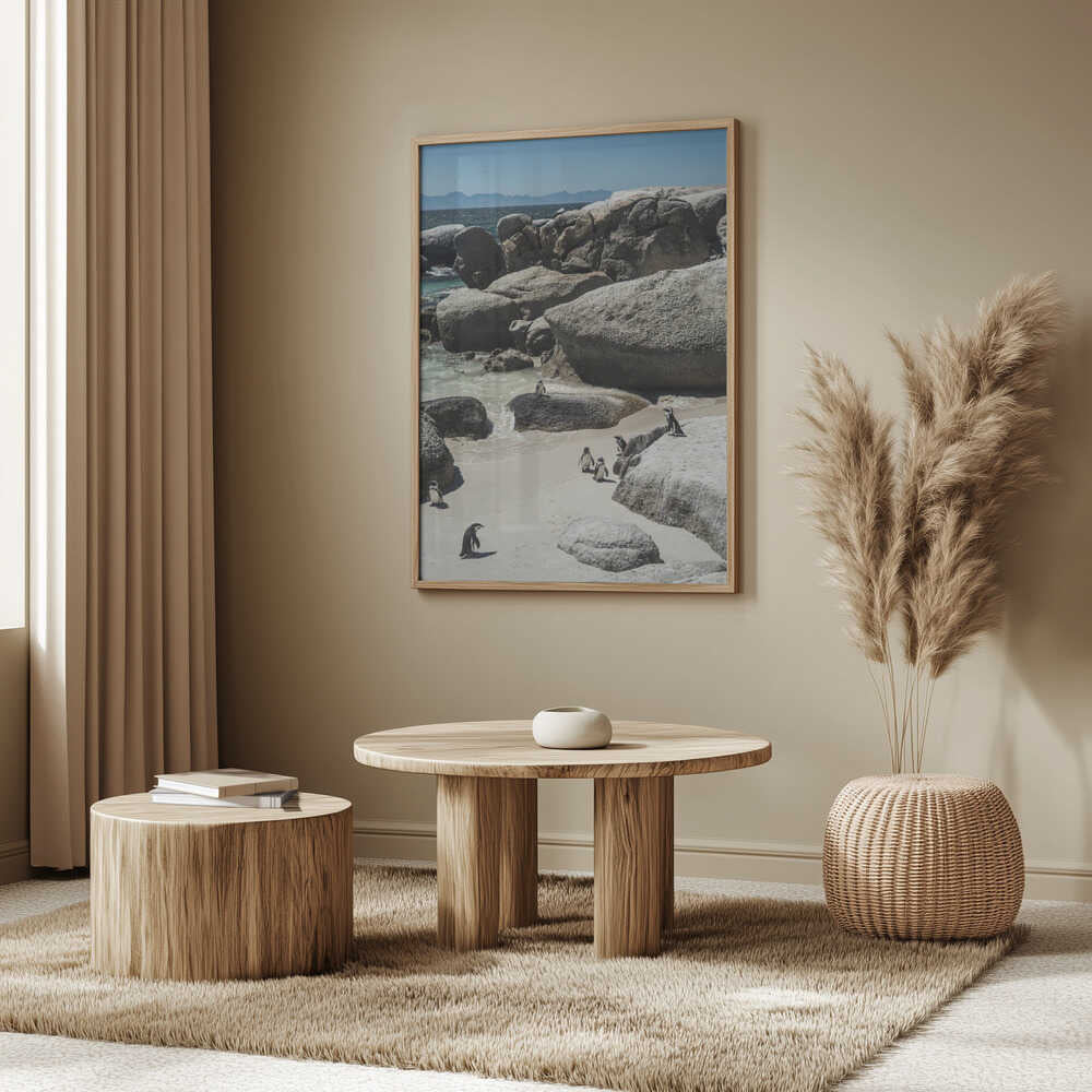Penguin Cove Serenity Poster