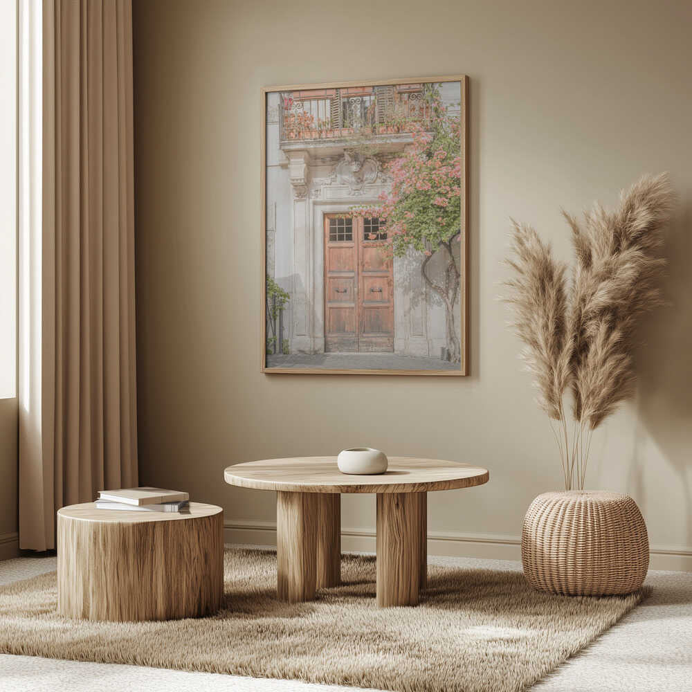 Floral Entry Poster
