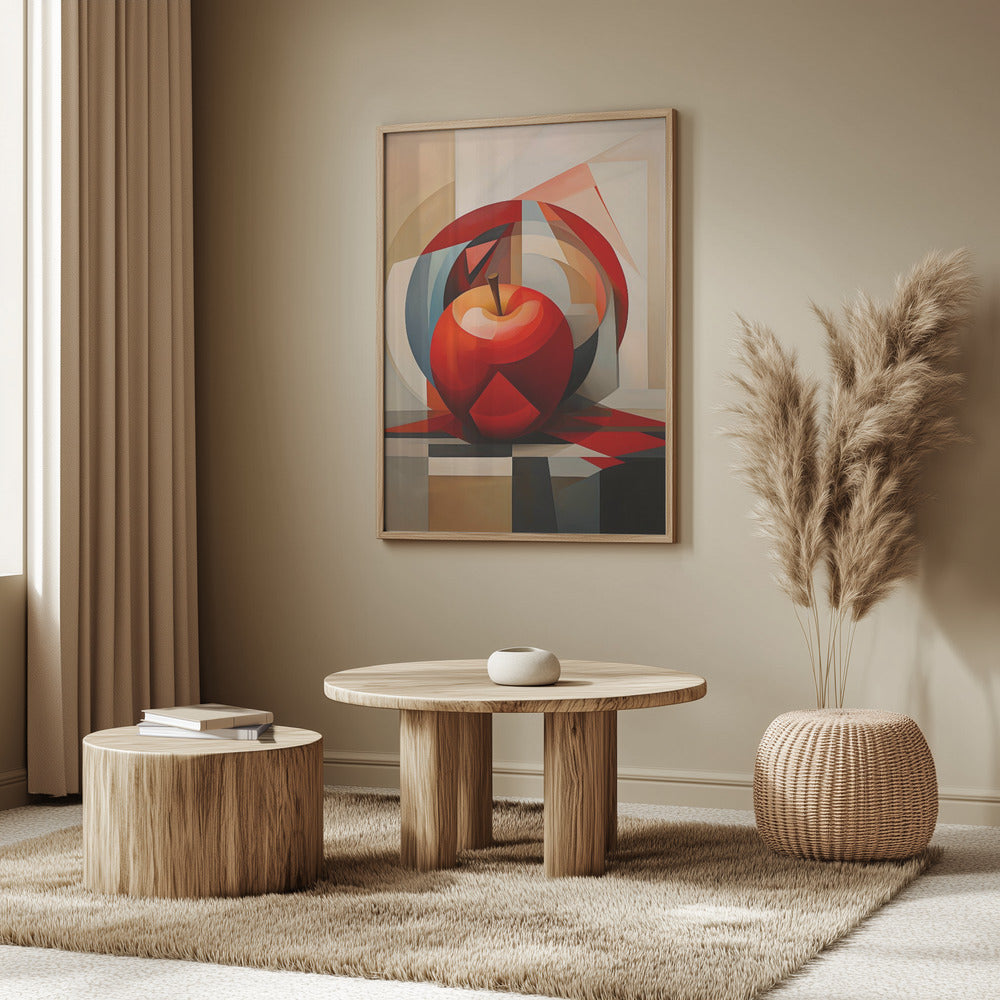 The Abstract Apple Poster