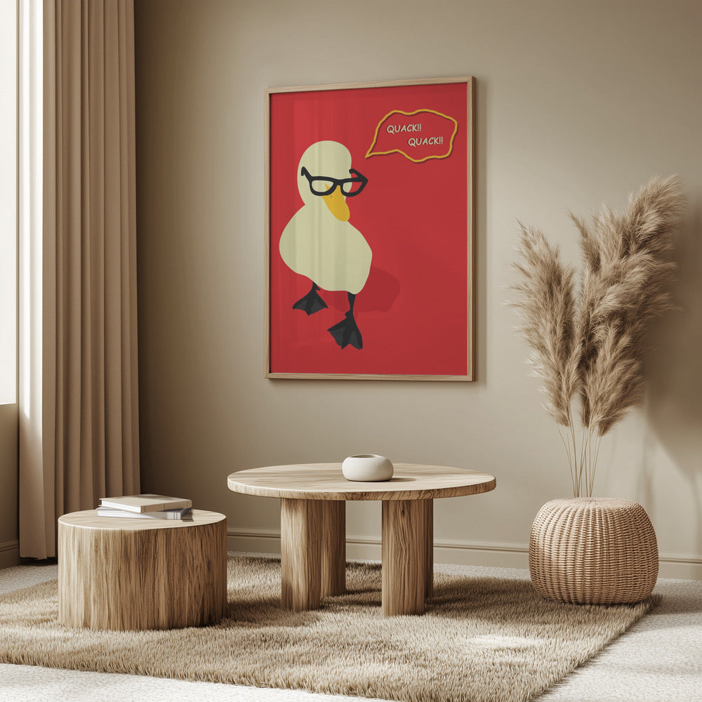 Dapper Duck Poster